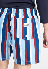 Boardies Daniel W. Fletcher Blue Stripe Back
