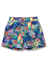 Boardies® Kids Jungle Swim Shorts Flat Lay Front