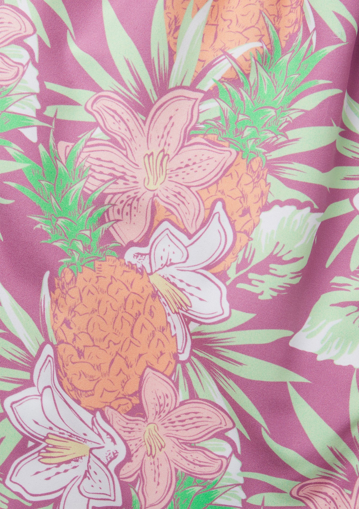 Boardies® Kids Aloha Shorts Print Close Up