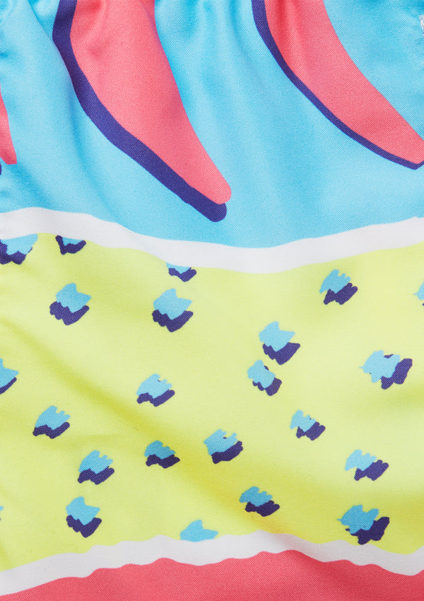 Boardies® Kids Fresh Prince Print Close Up