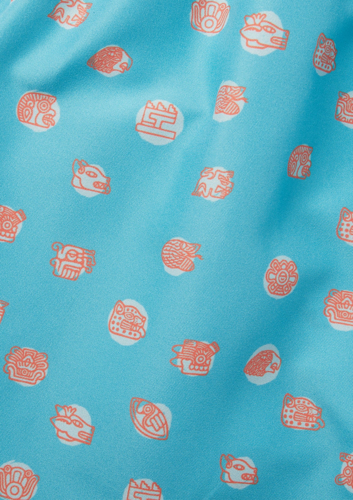 Boardies® Polka Maya Shorts Print Detail Close Up 