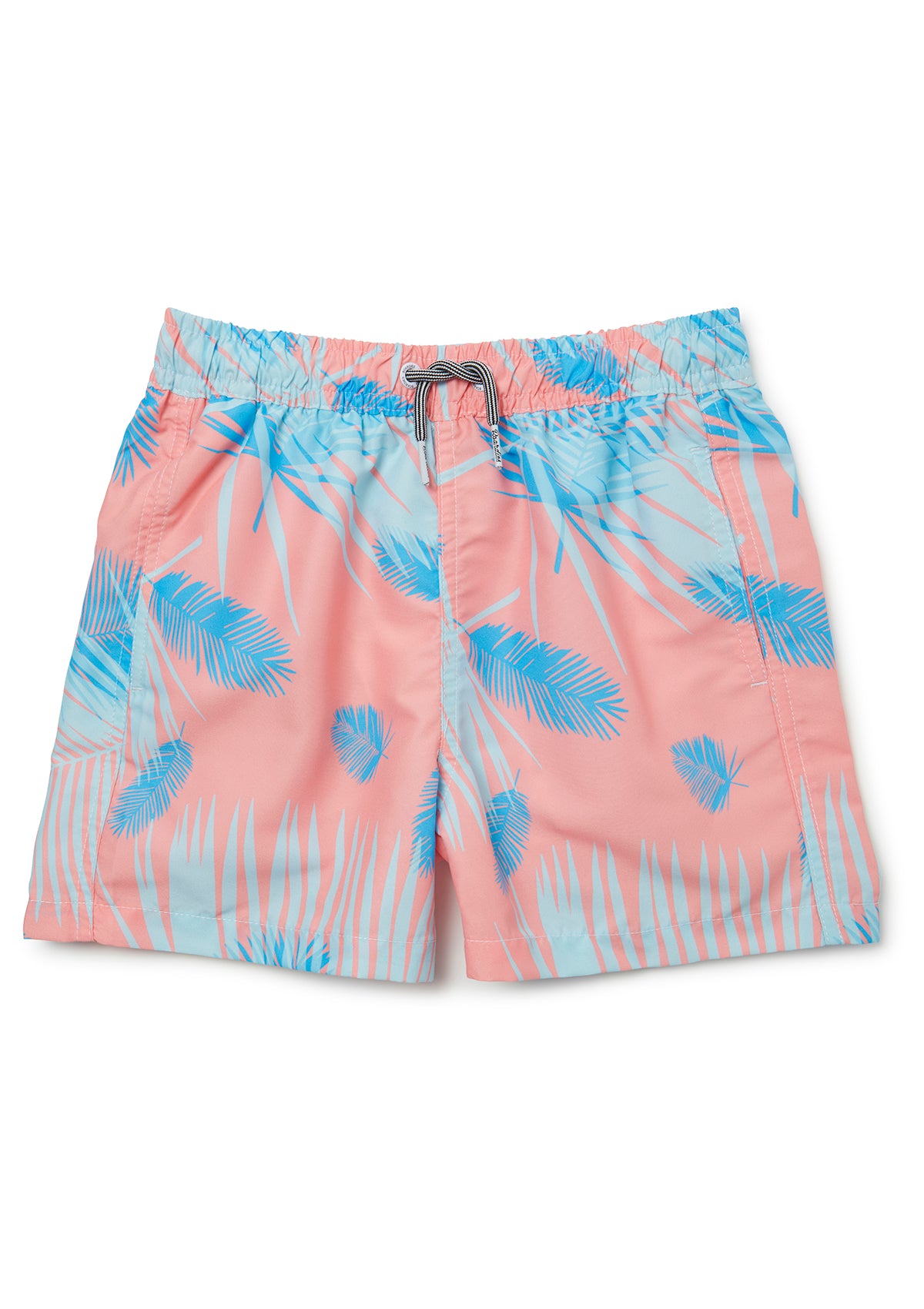 Boardies® Kids Tropicana Swim Shorts Flat Lay Front