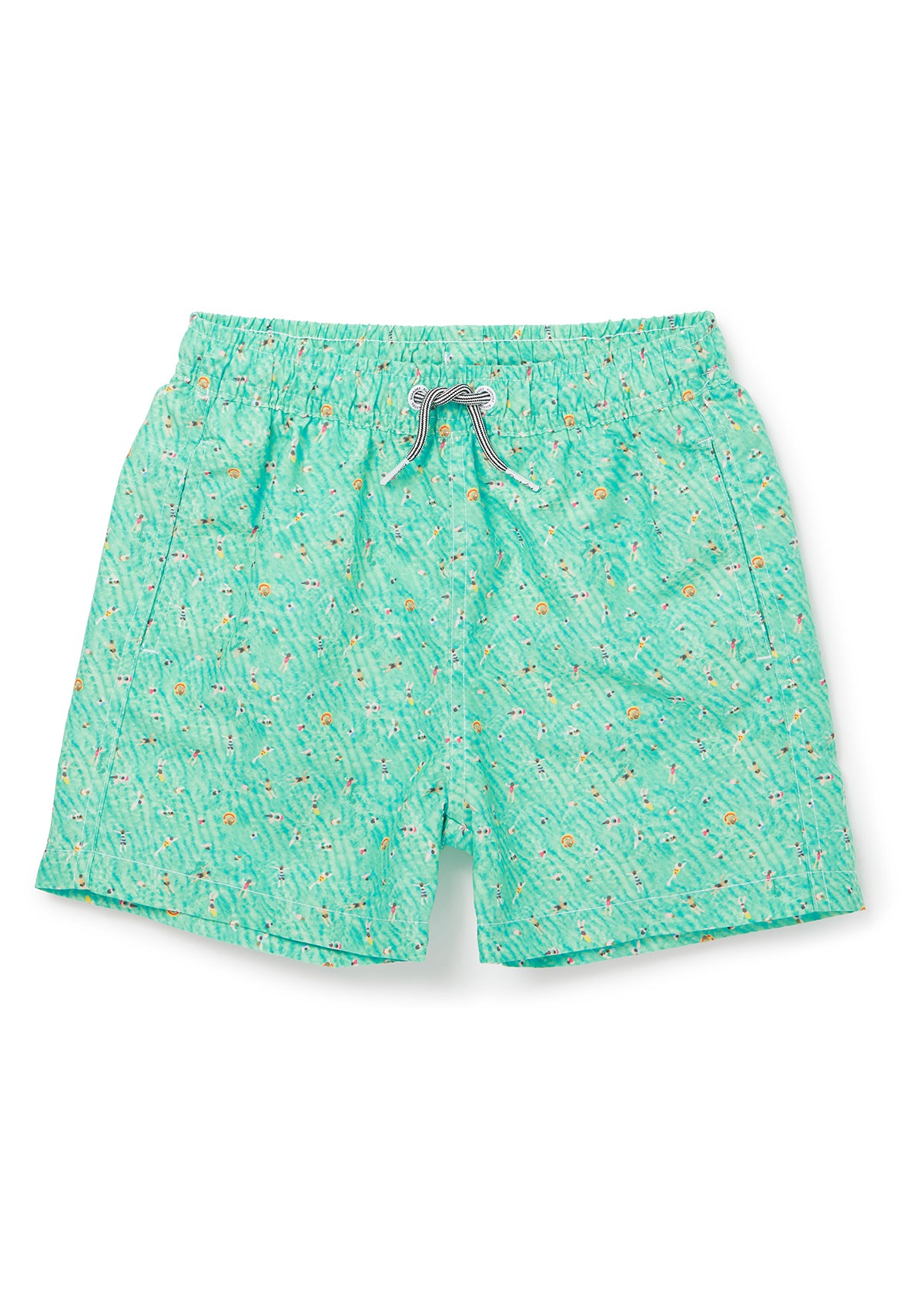 Boardies® Kids Swimmers Swim Shorts Flat Lay Front