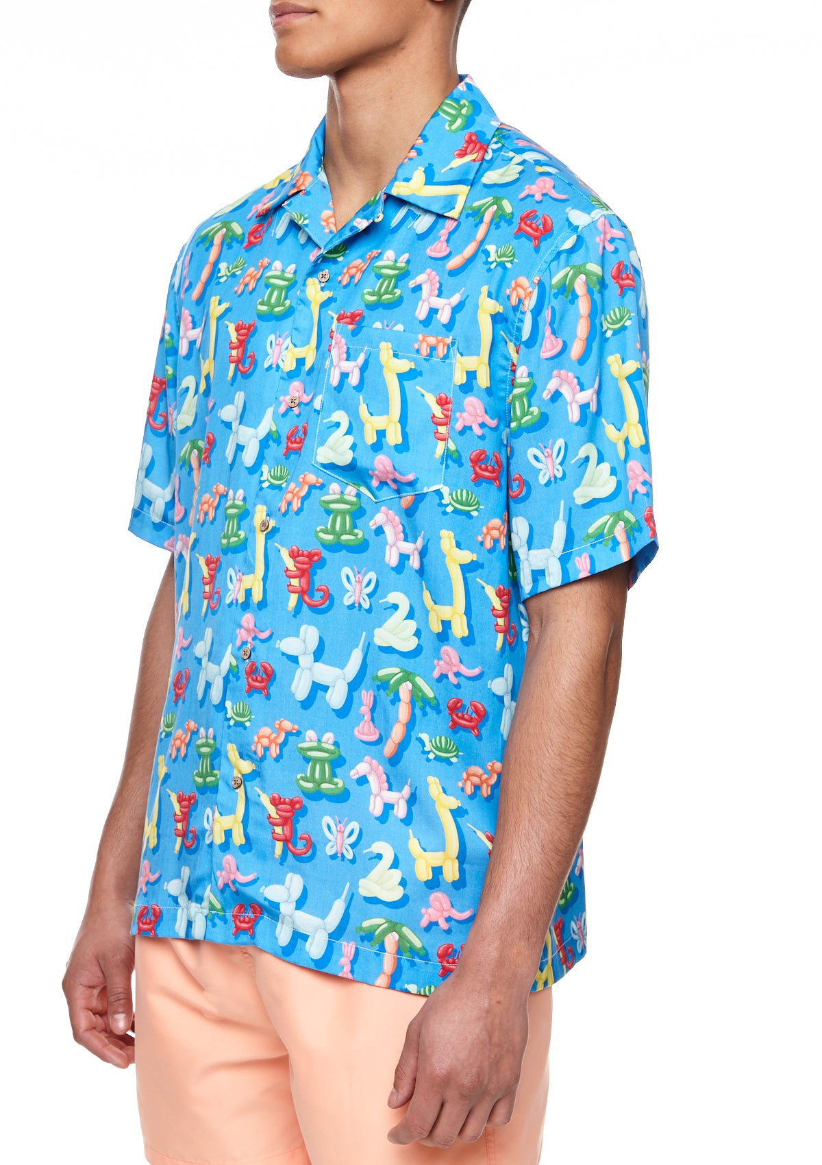 Boardies Balloon Animals Shirt Side Angle