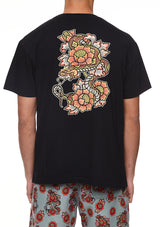 Boardies Bali Snake Crew Neck T-Shirt Back Graphic Print