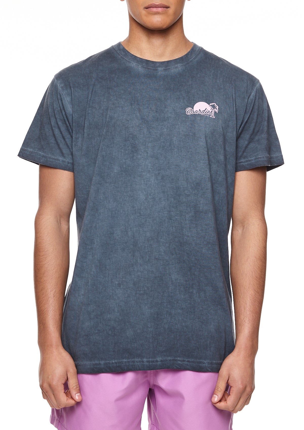 Boardies Catch Waves Crew Neck T-Shirt Front