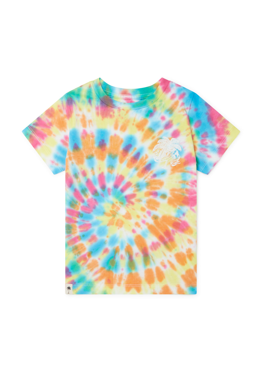 Boardies Spiral Tie Dye Kids T-Shirt Multi / 5-6