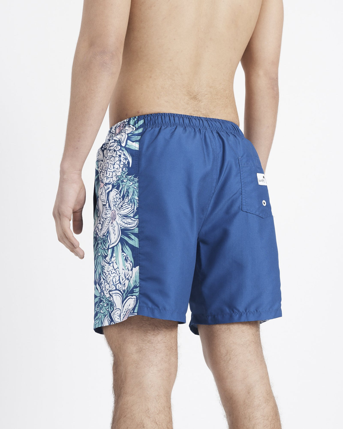 Boardies Aloha Side Panel Mid Shorts Side Angle