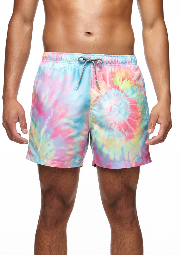 Boardies® SS22 Spiral Tie Dye III Mid Length Swim Shorts