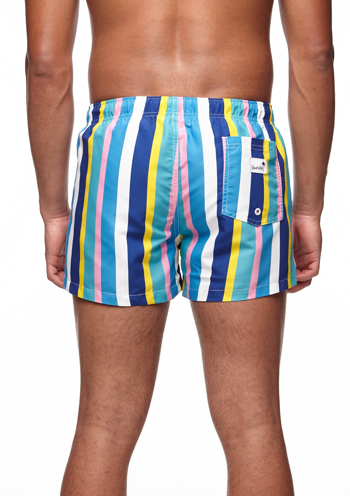 Boardies Crush Stripe Shortie Shorts Back