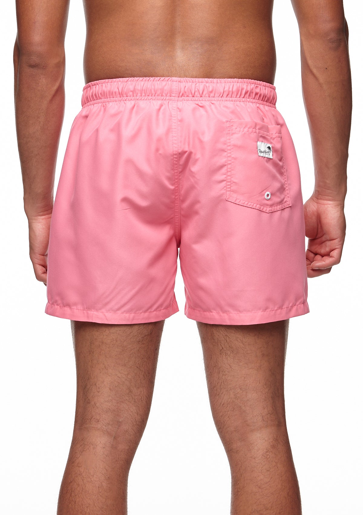 Boardies® Rose Pink Water Reactive Mid Shorts Back