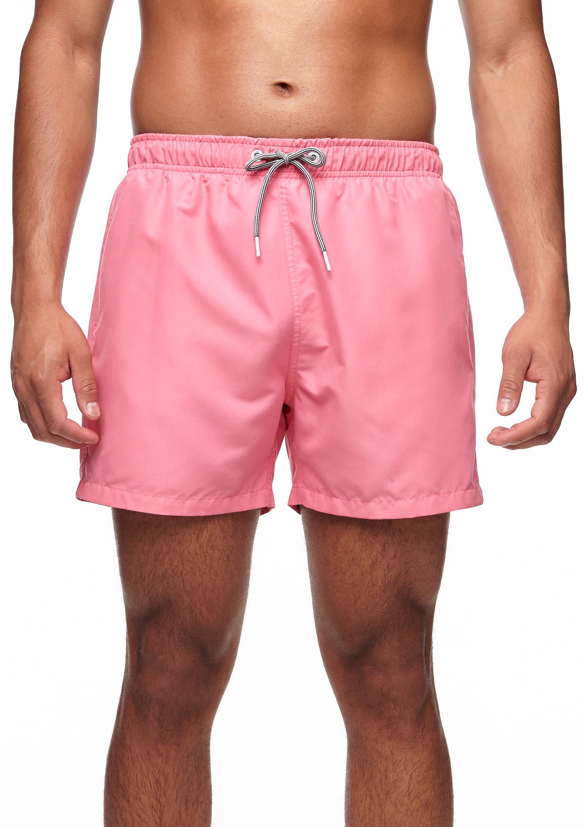 Boardies® Rose Pink Water Reactive Mid Shorts Front