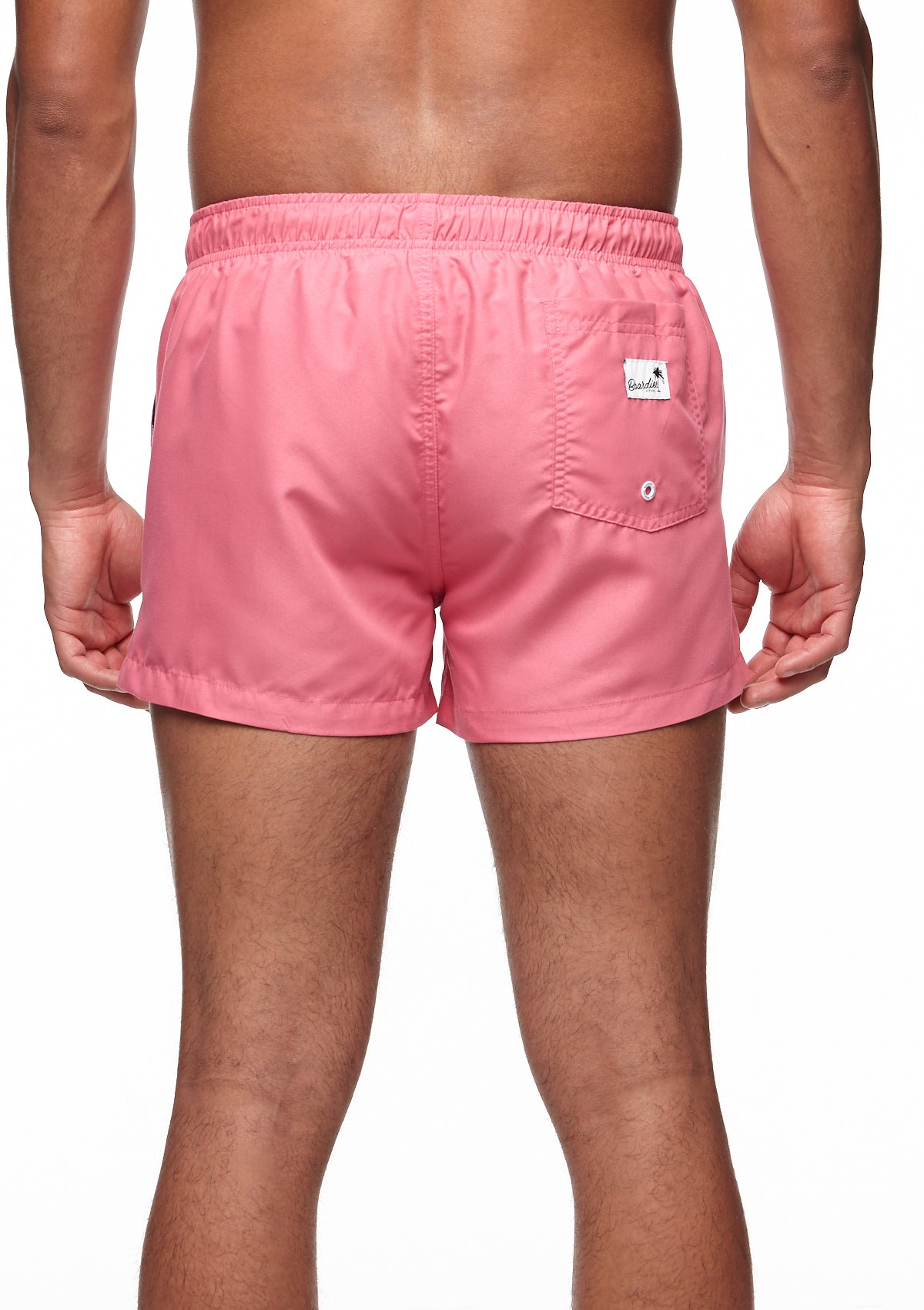 Boardies® Rose Pink Water Reactive Shortie Shorts Back