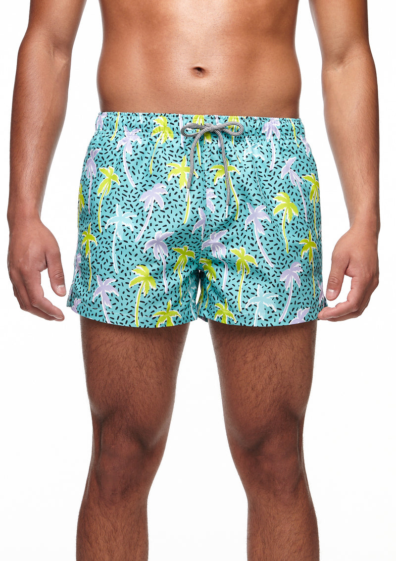Boardies® Flair Palm III Shortie Shorts Front