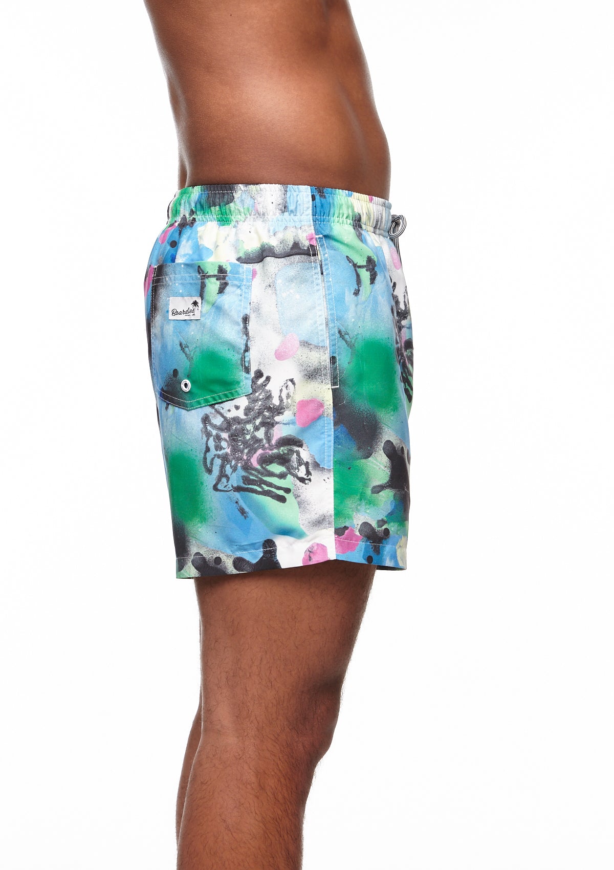 Boardies Alfie Mid Shorts Side Angle