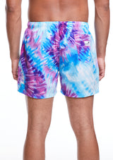 Boardies® SS22 Purple Haze Tie Dye Mid Length Swim Shorts