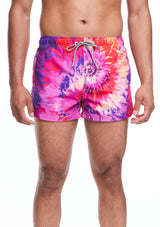 Boardies® SS22 Water Reactive Bright Tie Dye Shortie Swim Shorts
