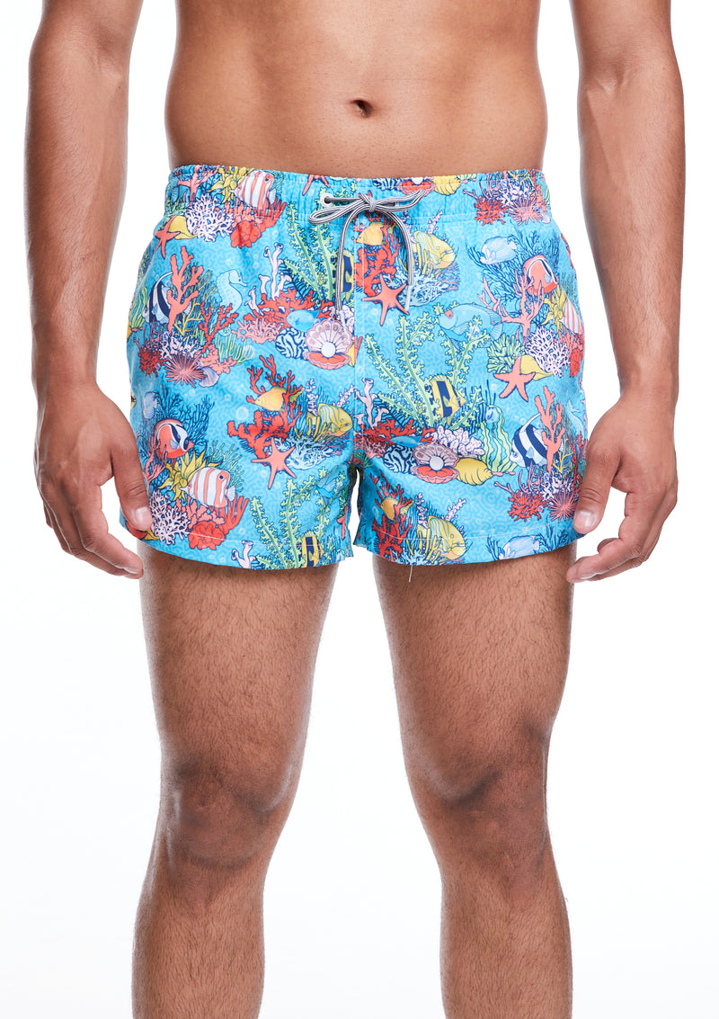Boardies® SS22 Coral Reef Shortie Swim Shorts