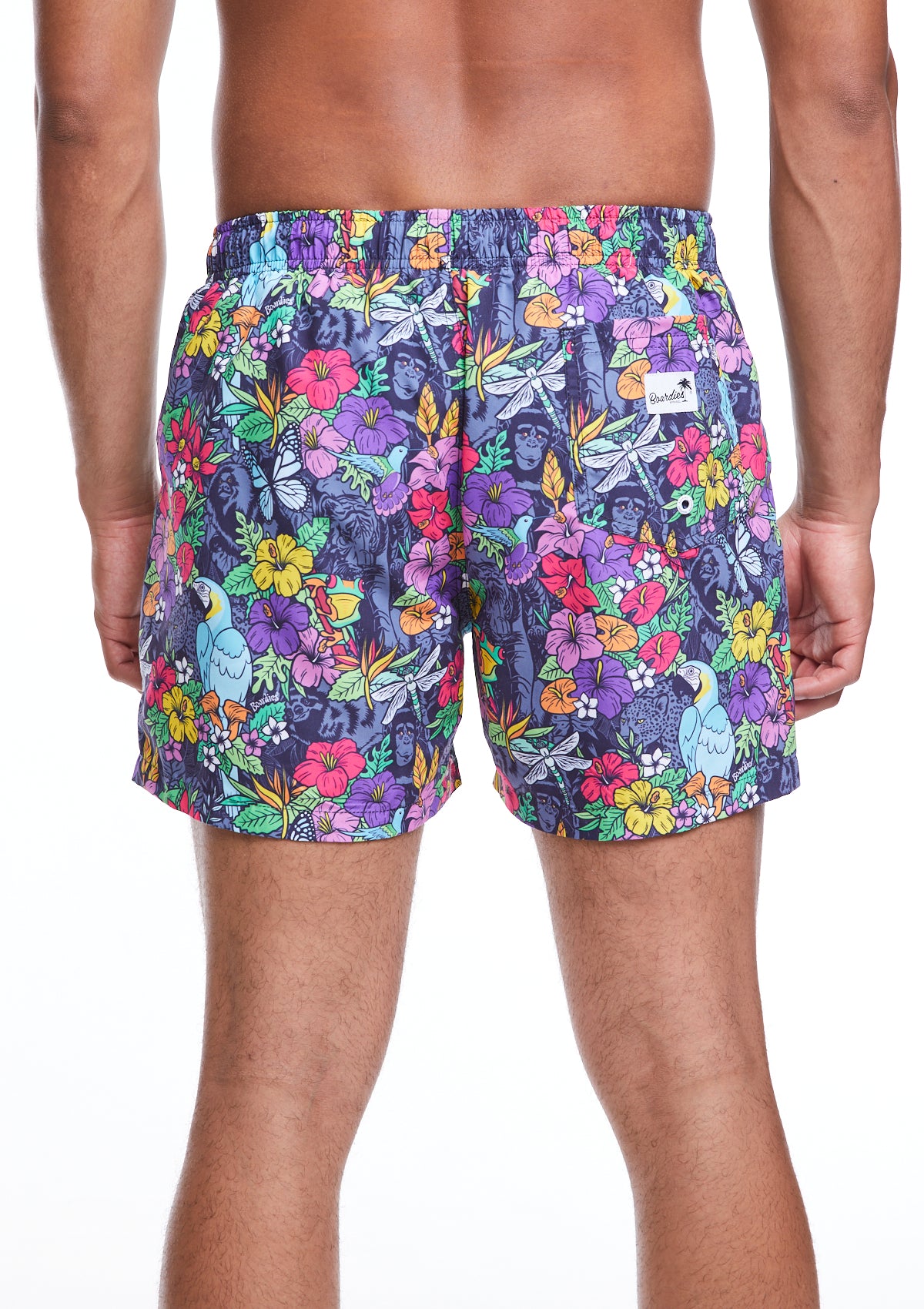 Boardies® SS22 Night Jungle Mid Length Swim Shorts