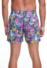 Boardies® SS22 Night Jungle Mid Length Swim Shorts