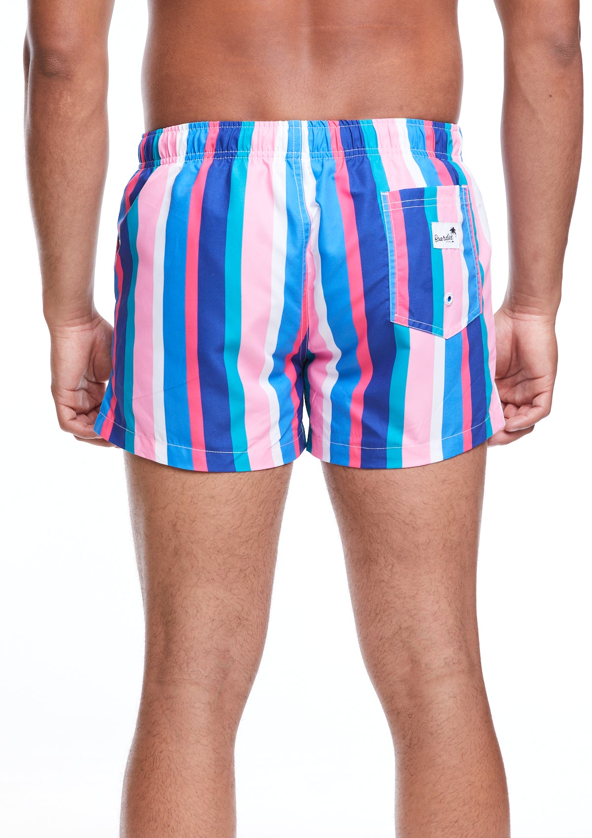 Boardies® SS22 Water Reactive Sundown Stripe Shortie Swim Shorts