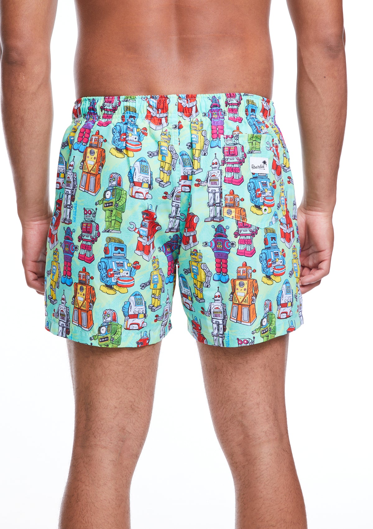 Boardies® Robots II Mid Length Swim Shorts