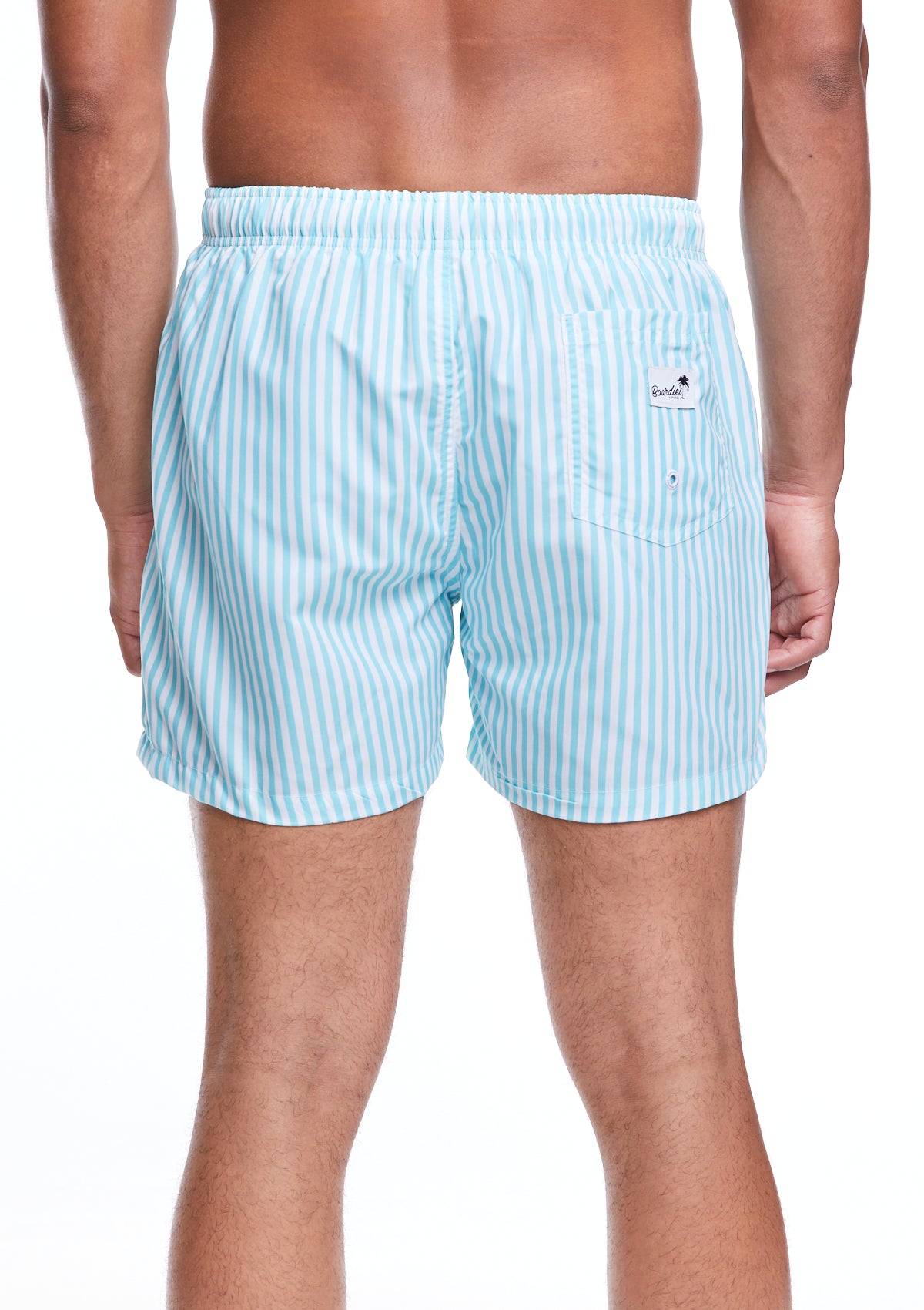 Boardies® SS22 Water Reactive Deck Stripe III Mid Length Swim Shorts