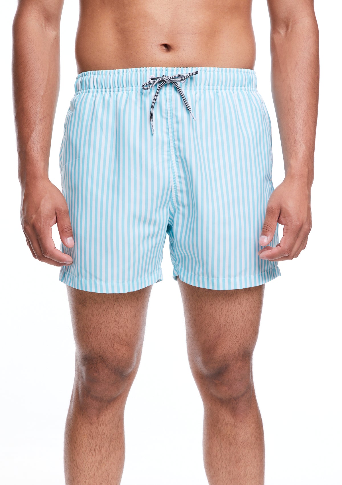 Boardies® SS22 Water Reactive Deck Stripe III Mid Length Swim Shorts