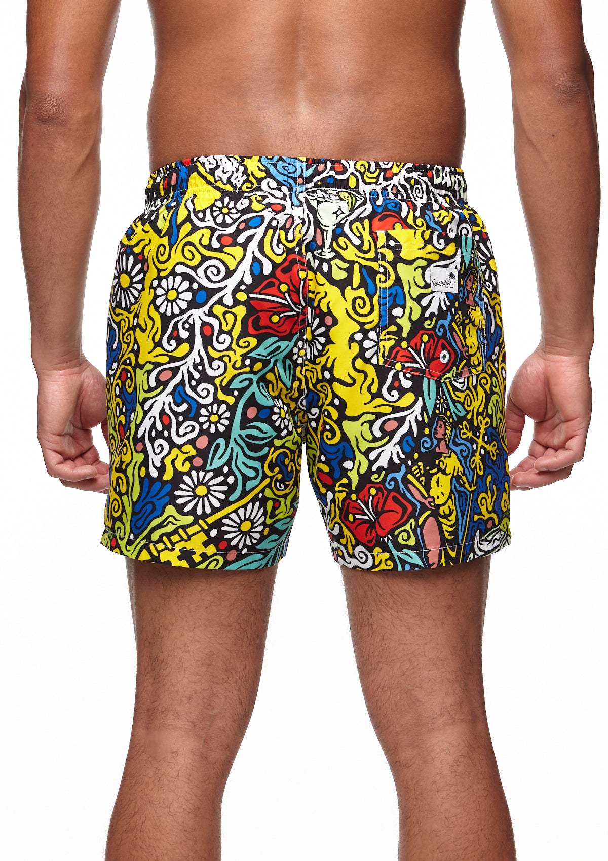 Boardies Bebar Mid Shorts Back