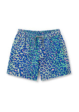Boardies® SS22 Kids Lime Leopard Swim Shorts