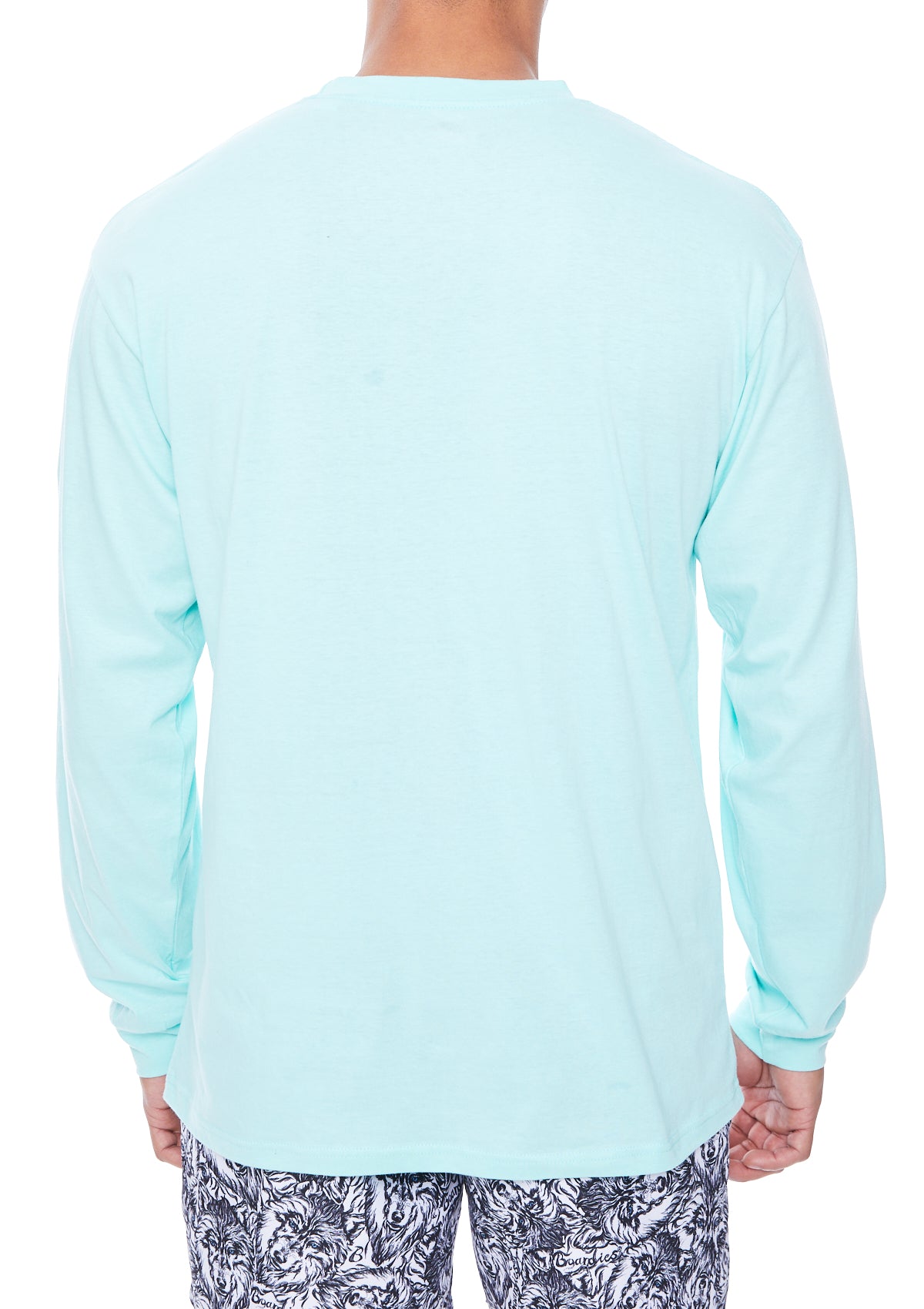 Palm Arm Green Long Sleeve T-Shirt