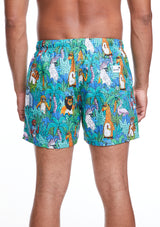 Boardies® X Mulga - SS22 Mulga Jungle II Mid Length Swim Shorts