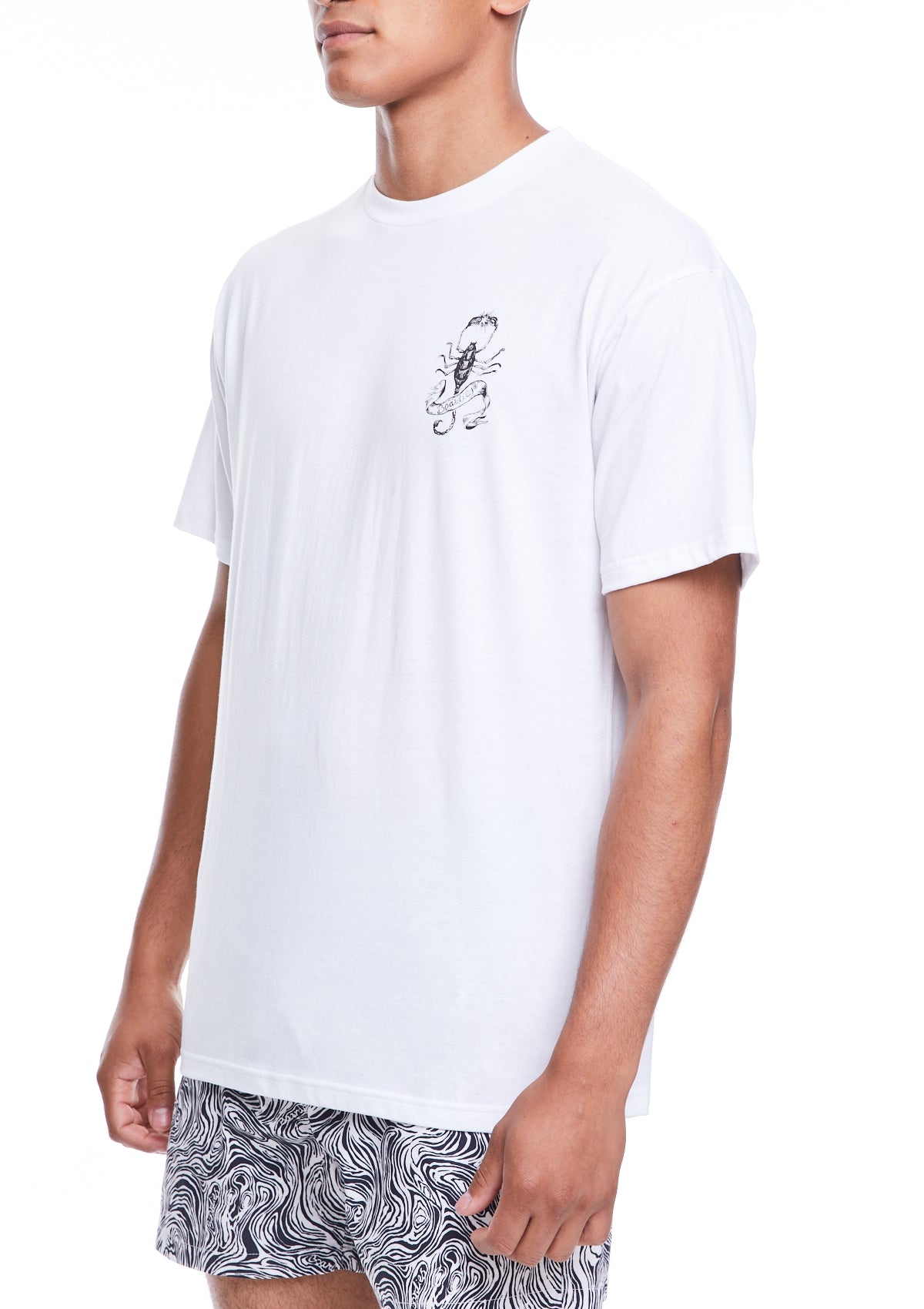 Boardies® SS22 Scorpio White Apparel T-Shirt
