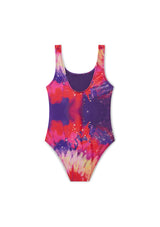 Boardies® Girls Bright Tie Dye Classic Swimsuit