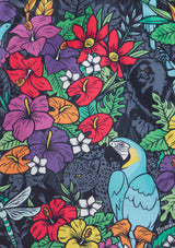 Boardies® SS22 Night Jungle Mid Length Swim Shorts