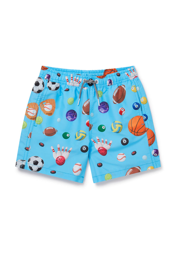 Boardies® Kids SS22 Sporty Balls Swim Shorts