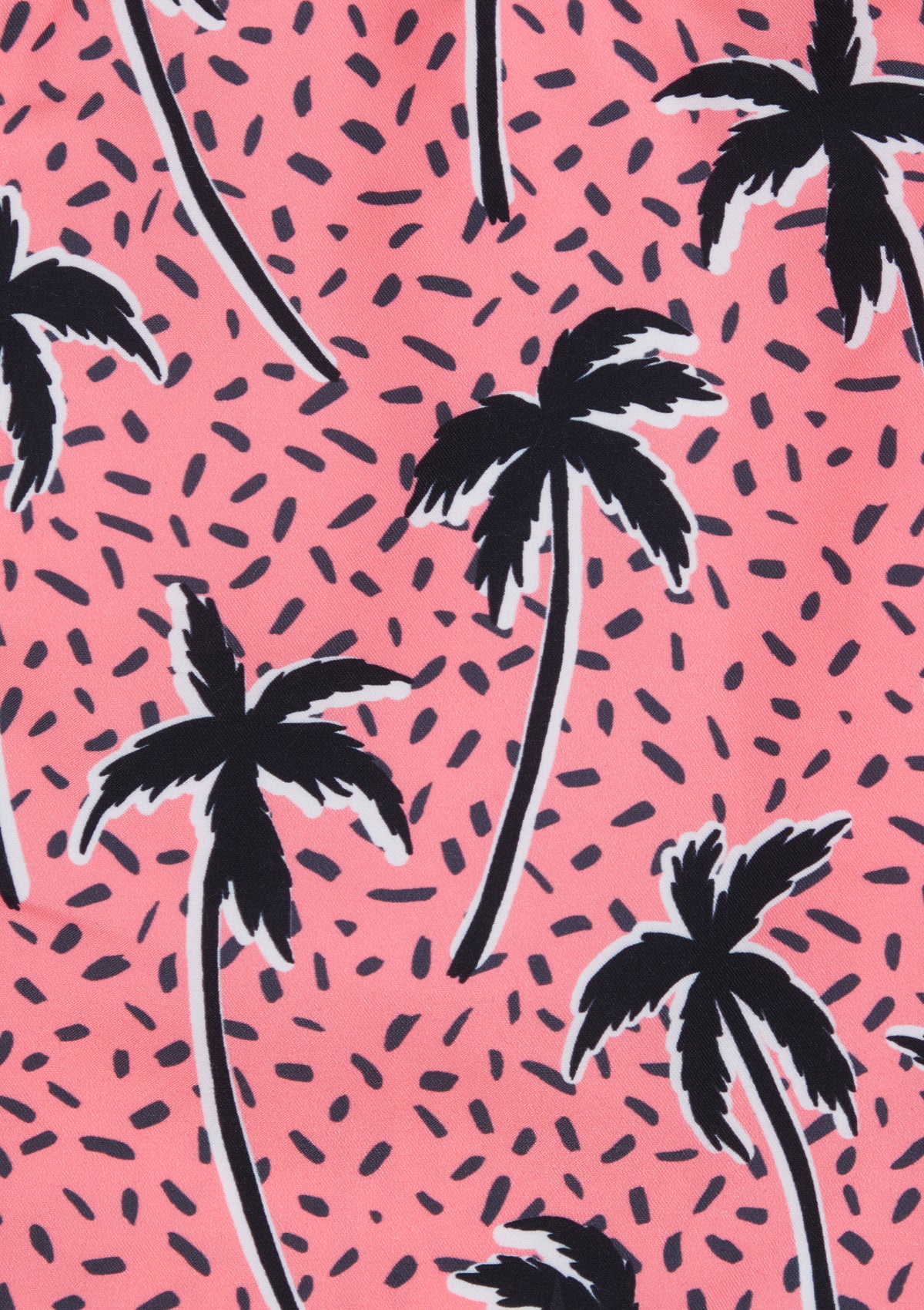 Boardies® Flair Palm Pink Mid Length Swim Shorts