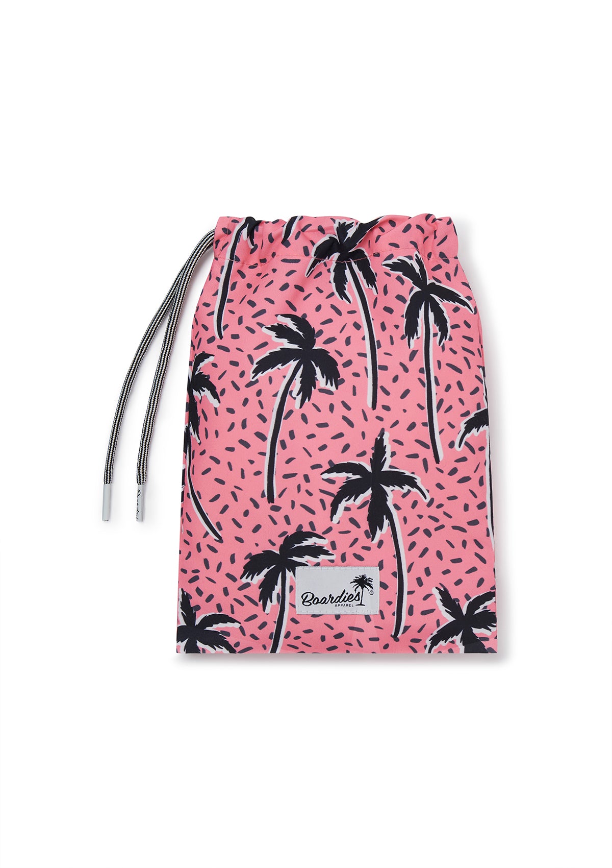 Boardies® Flair Palm Pink Mid Length Swim Shorts