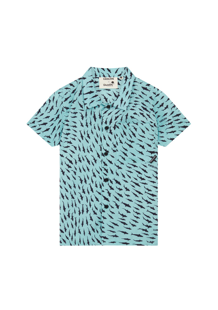 Kids RÆBURN Sharks Ice Shirt