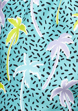 Boardies® Flair Palm III Shortie Shorts Print Close Up