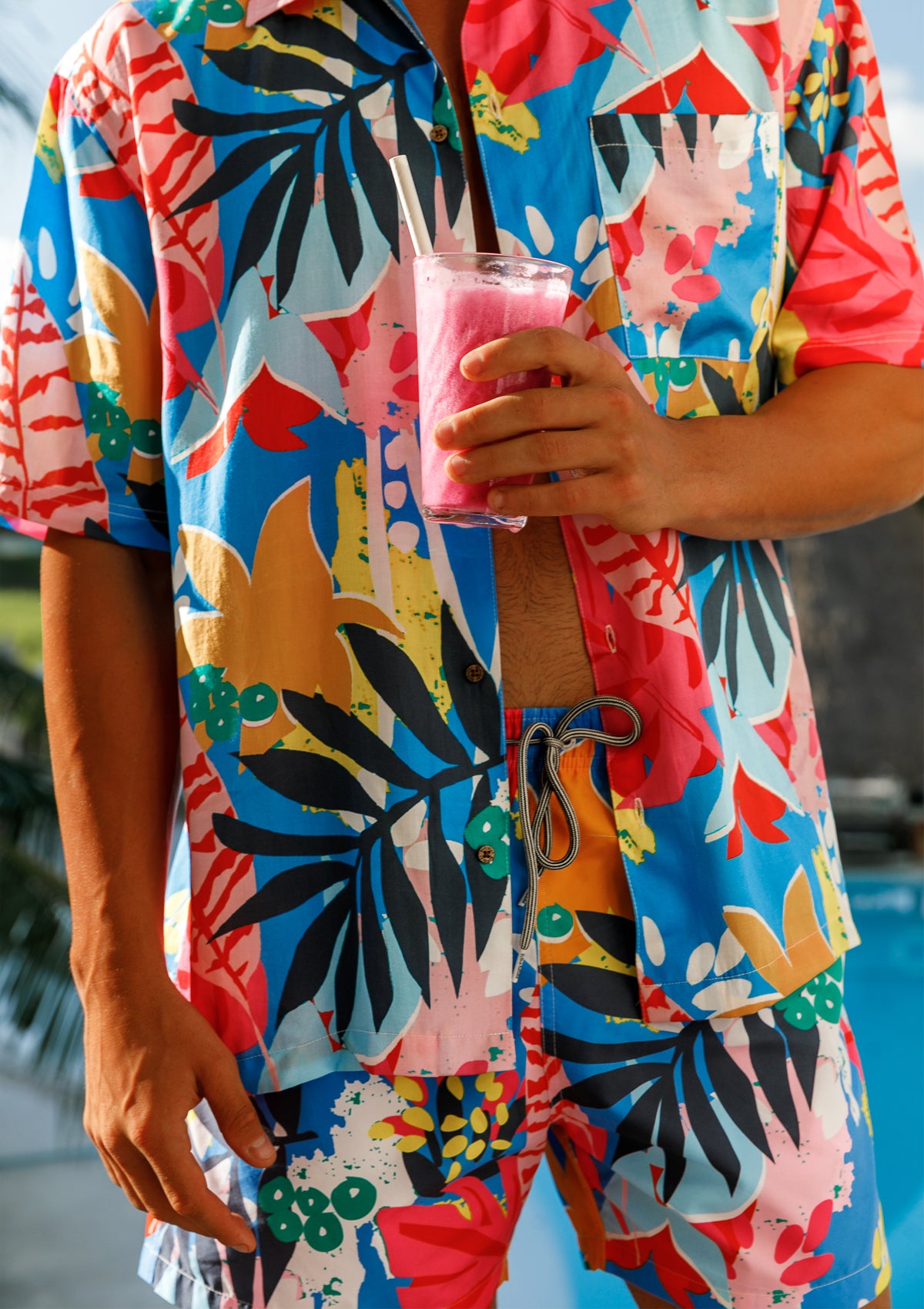 Boardies® Miami II Mid Length Swim Shorts
