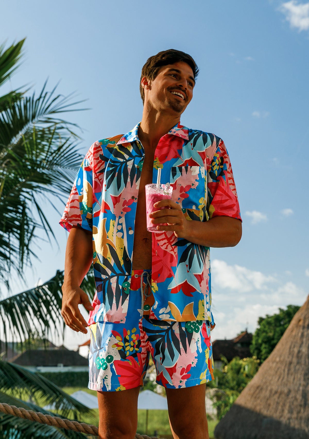 Boardies® Miami II Mid Length Swim Shorts
