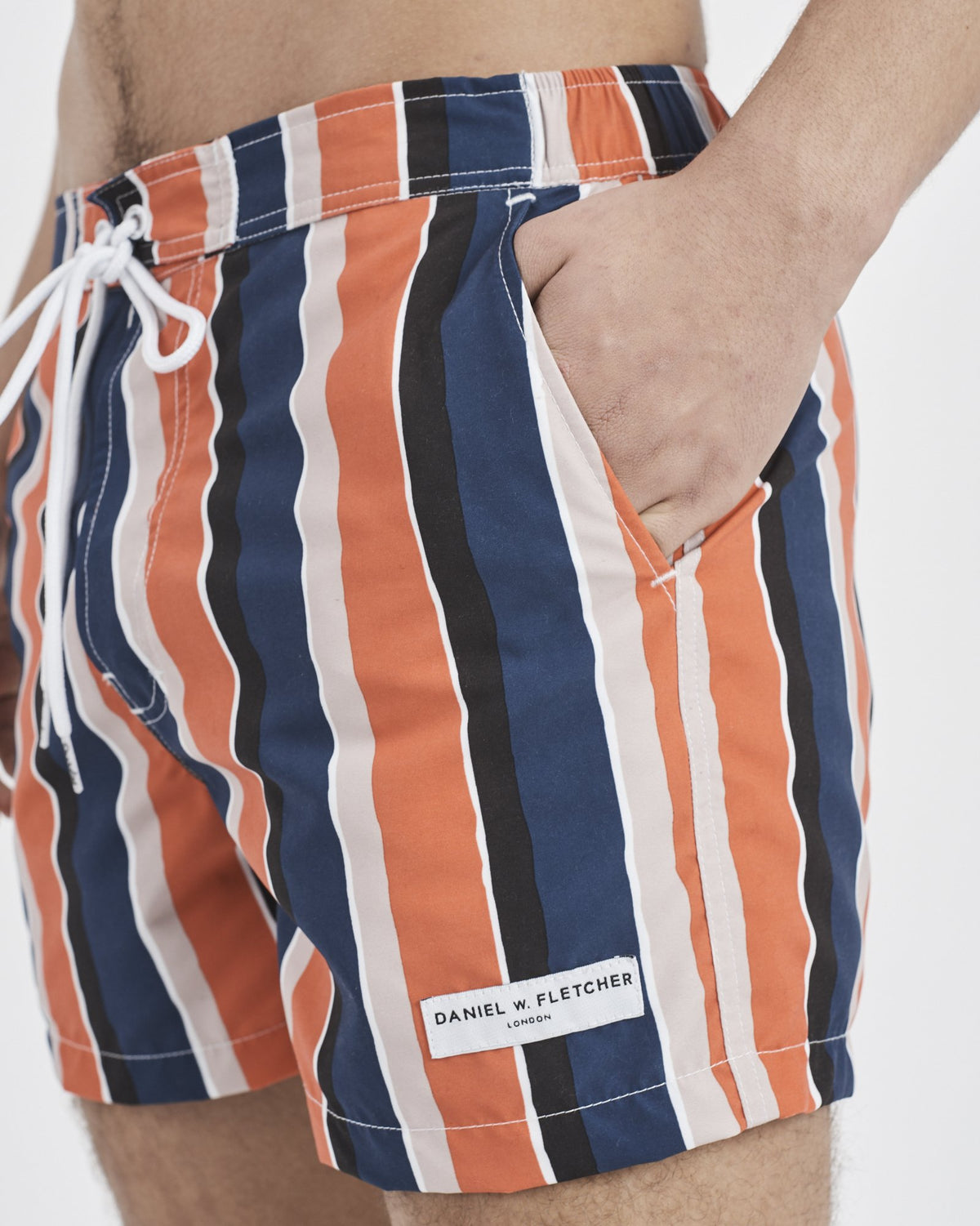 Daniel w. Fletcher Orange Stripe