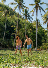 Boardies® SS22 Night Jungle Mid Length Swim Shorts