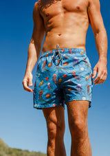 Boardies® SS22 Jellyfish Mid Length Swim Shorts